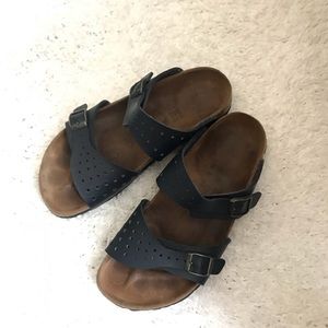 Navy Blue Birkenstocks